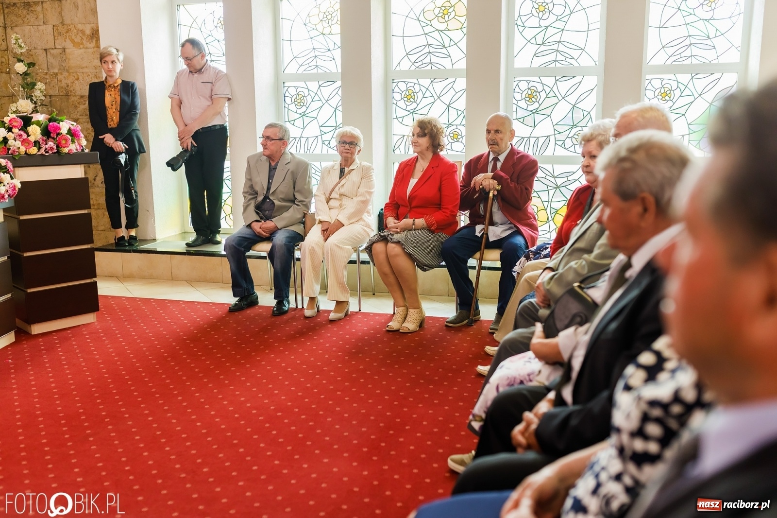 Zdjęcie w galerii na portalu naszraciborz.pl: Złote gody małżeńskie w raciborskim USC [FOTO] wiadomości z regionu