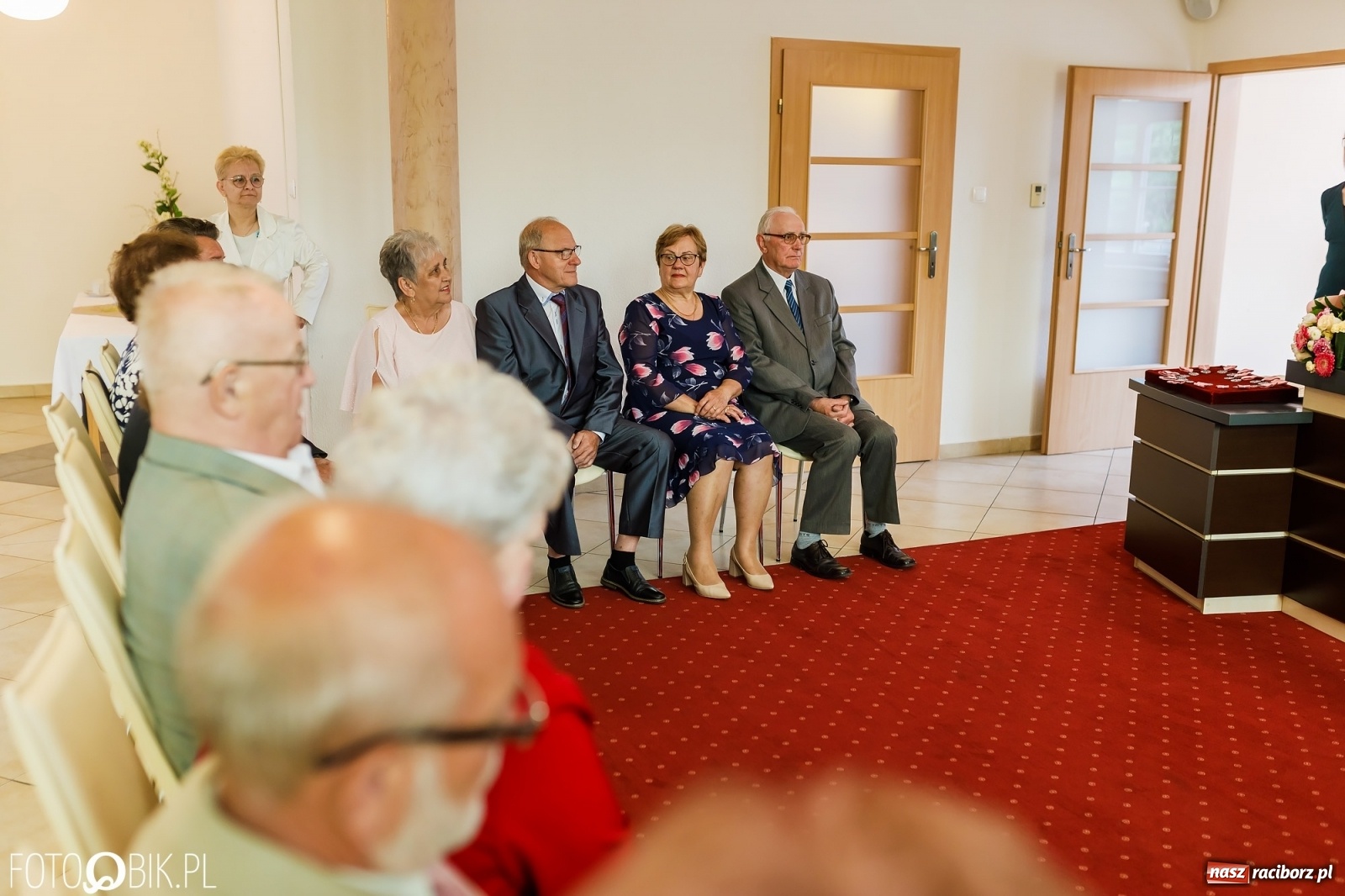 Zdjęcie w galerii na portalu naszraciborz.pl: Złote gody małżeńskie w raciborskim USC [FOTO] wiadomości z regionu