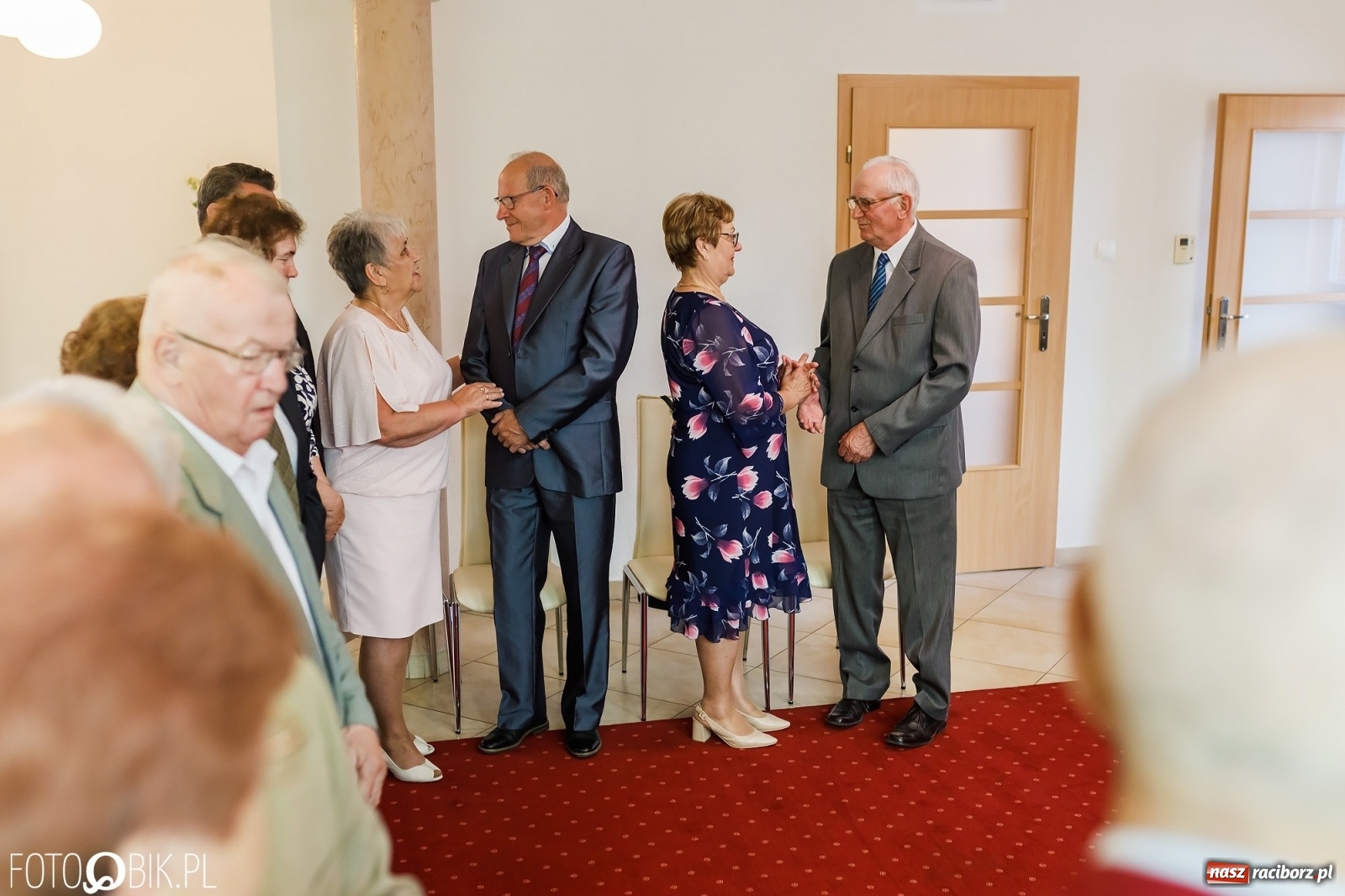 Zdjęcie w galerii na portalu naszraciborz.pl: Złote gody małżeńskie w raciborskim USC [FOTO] wiadomości z regionu