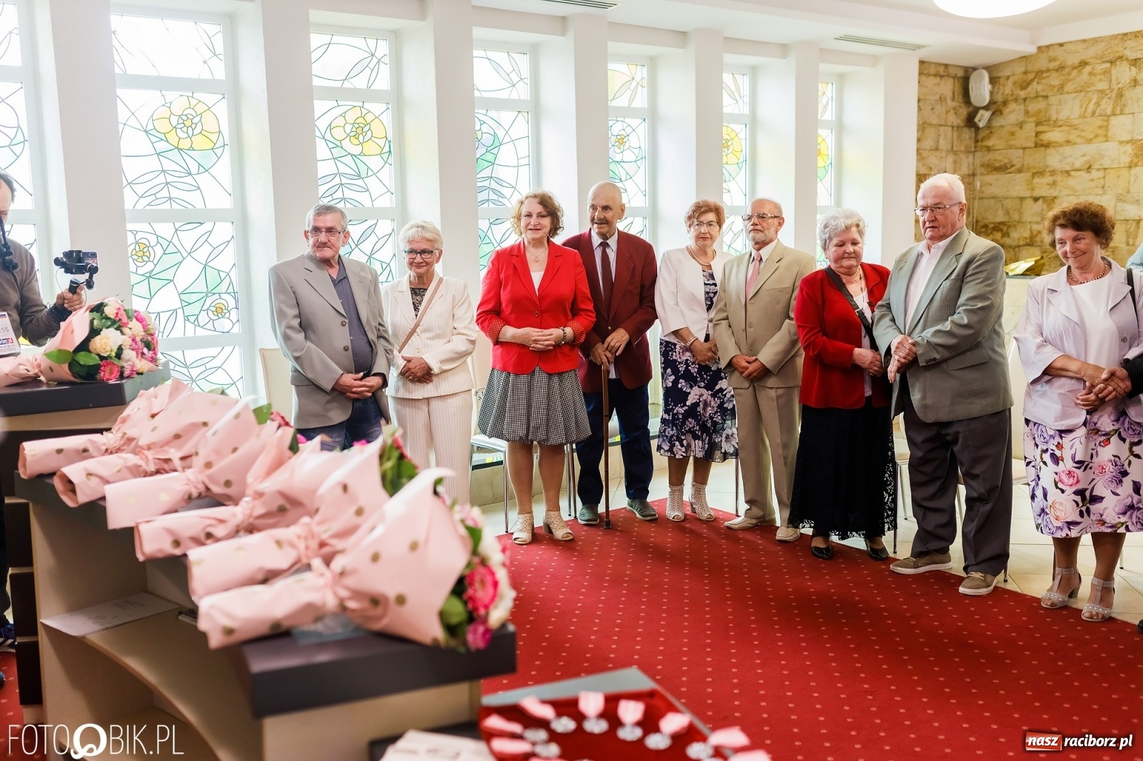 Zdjęcie w galerii na portalu naszraciborz.pl: Złote gody małżeńskie w raciborskim USC [FOTO] wiadomości z regionu