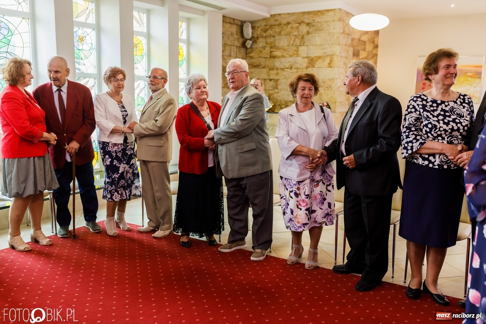 Zdjęcie w galerii na portalu naszraciborz.pl: Złote gody małżeńskie w raciborskim USC [FOTO] wiadomości z regionu