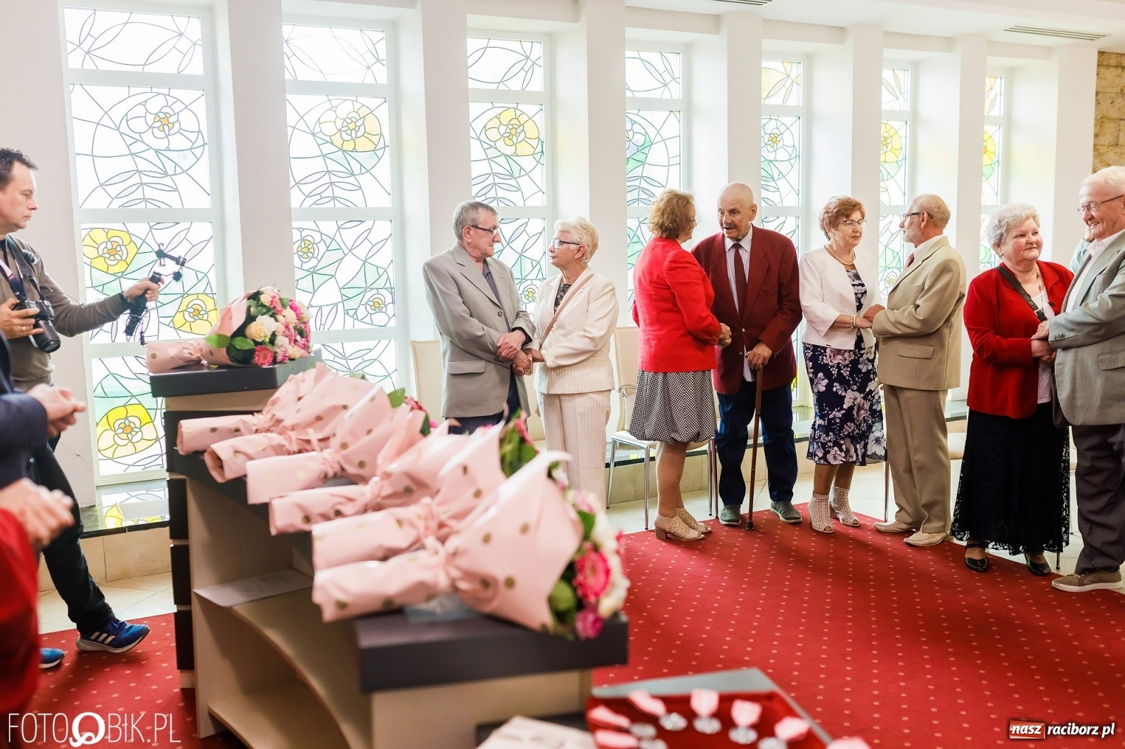 Zdjęcie w galerii na portalu naszraciborz.pl: Złote gody małżeńskie w raciborskim USC [FOTO] wiadomości z regionu