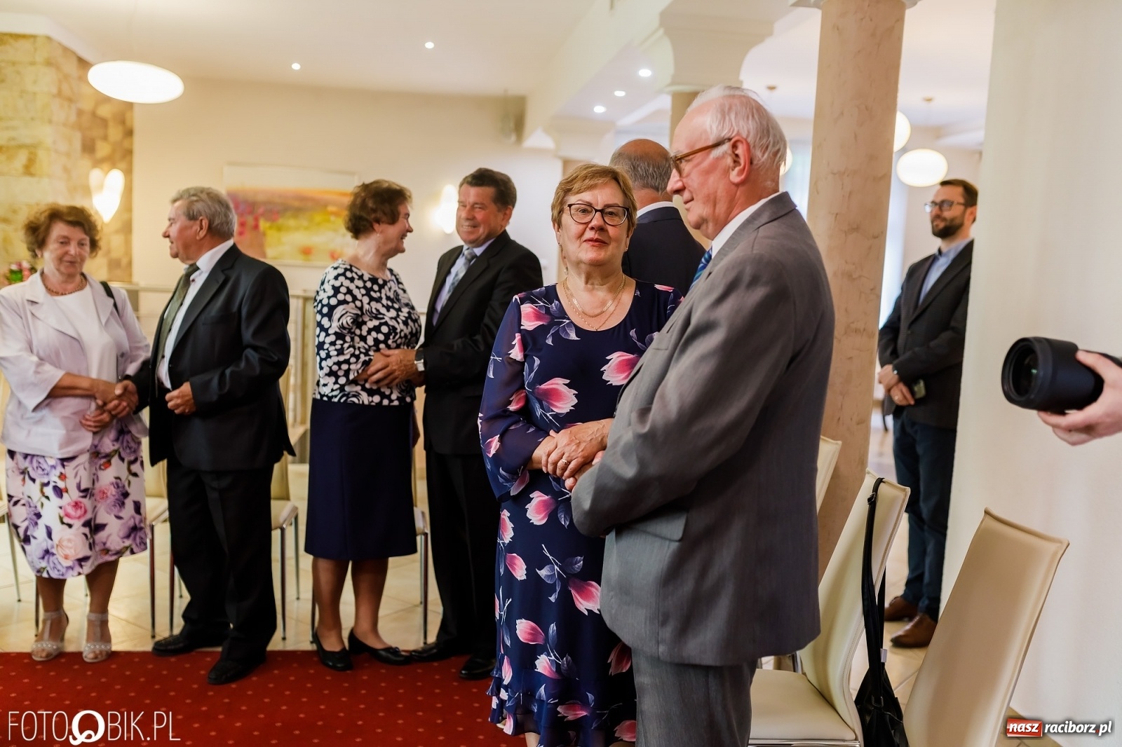 Zdjęcie w galerii na portalu naszraciborz.pl: Złote gody małżeńskie w raciborskim USC [FOTO] wiadomości z regionu