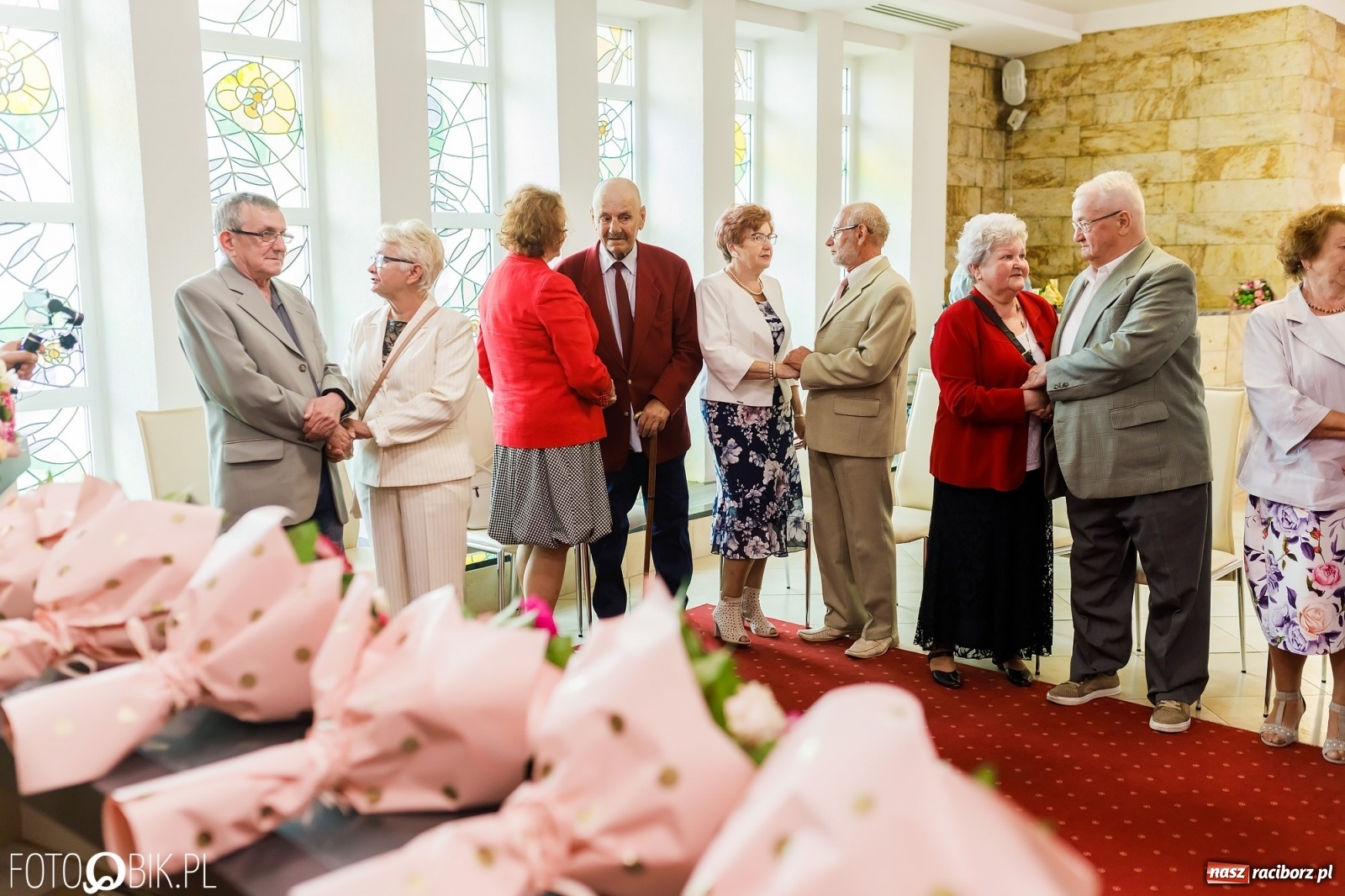 Zdjęcie w galerii na portalu naszraciborz.pl: Złote gody małżeńskie w raciborskim USC [FOTO] wiadomości z regionu