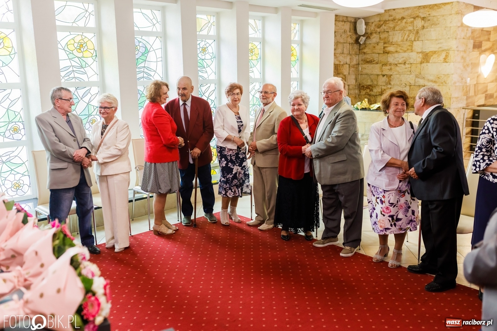 Zdjęcie w galerii na portalu naszraciborz.pl: Złote gody małżeńskie w raciborskim USC [FOTO] wiadomości z regionu