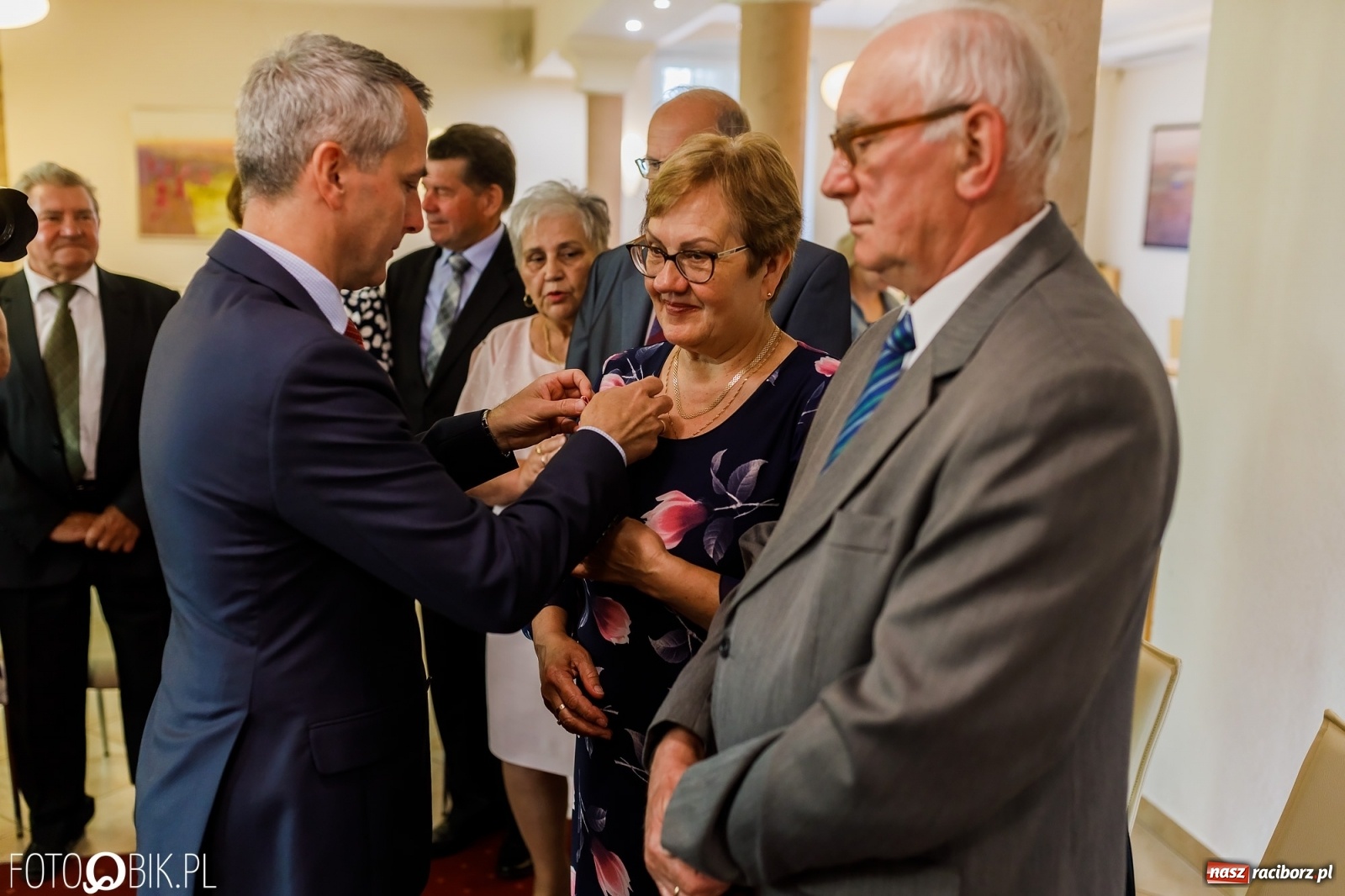 Zdjęcie w galerii na portalu naszraciborz.pl: Złote gody małżeńskie w raciborskim USC [FOTO] wiadomości z regionu