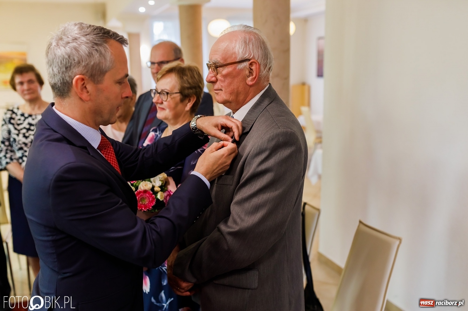Zdjęcie w galerii na portalu naszraciborz.pl: Złote gody małżeńskie w raciborskim USC [FOTO] wiadomości z regionu