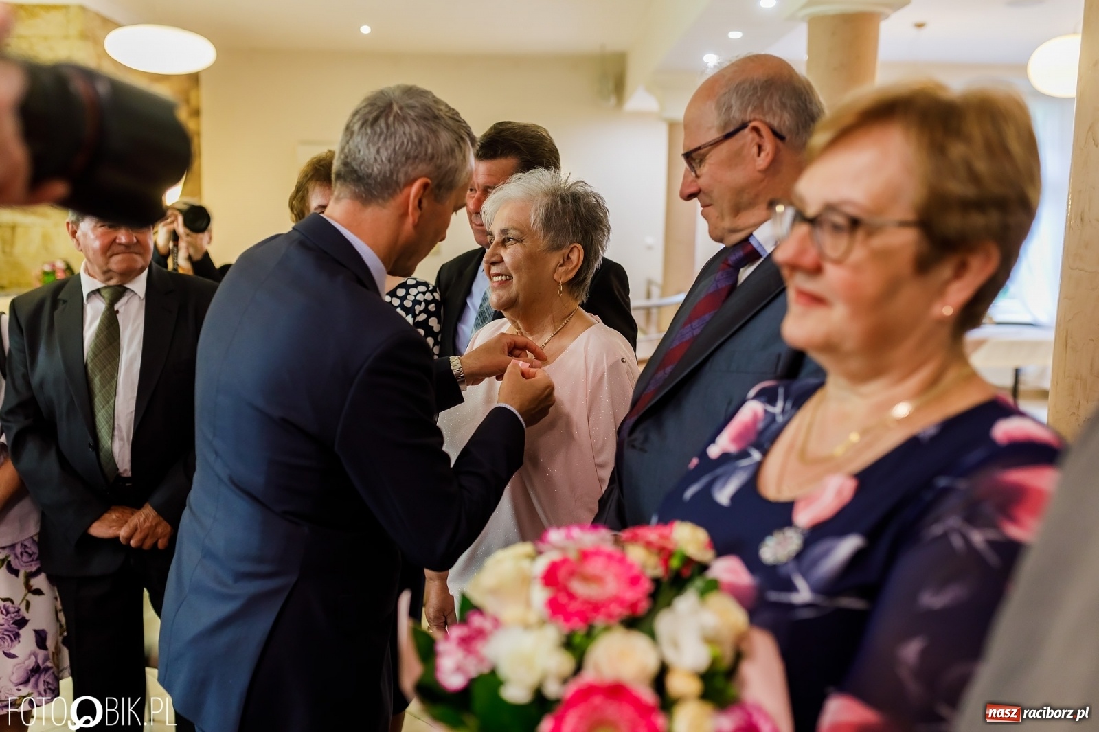 Zdjęcie w galerii na portalu naszraciborz.pl: Złote gody małżeńskie w raciborskim USC [FOTO] wiadomości z regionu