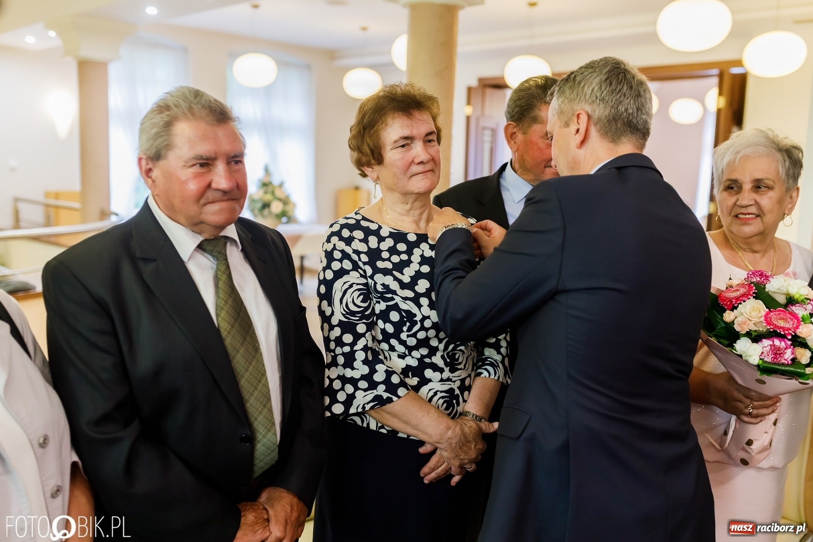Zdjęcie w galerii na portalu naszraciborz.pl: Złote gody małżeńskie w raciborskim USC [FOTO] wiadomości z regionu
