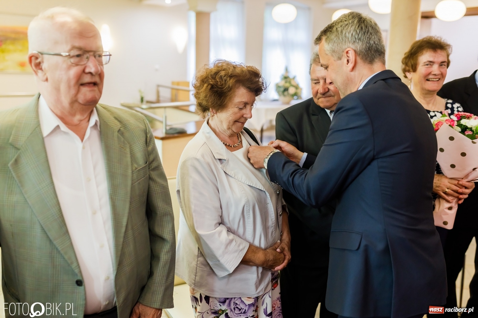 Zdjęcie w galerii na portalu naszraciborz.pl: Złote gody małżeńskie w raciborskim USC [FOTO] wiadomości z regionu