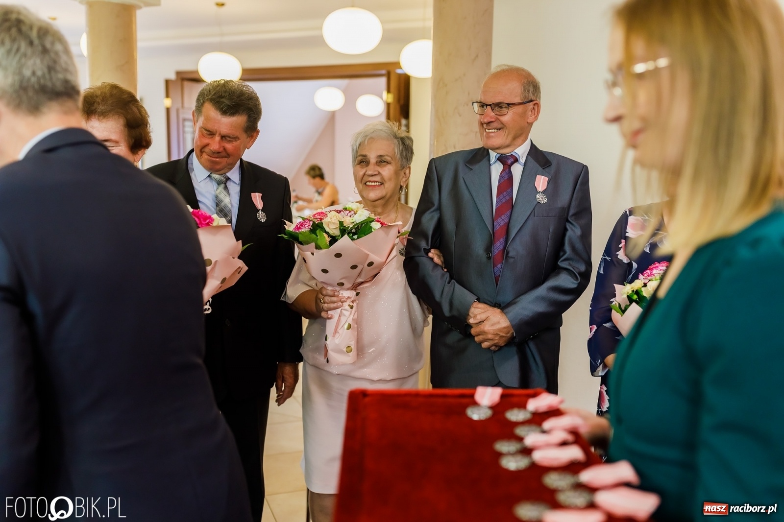 Zdjęcie w galerii na portalu naszraciborz.pl: Złote gody małżeńskie w raciborskim USC [FOTO] wiadomości z regionu