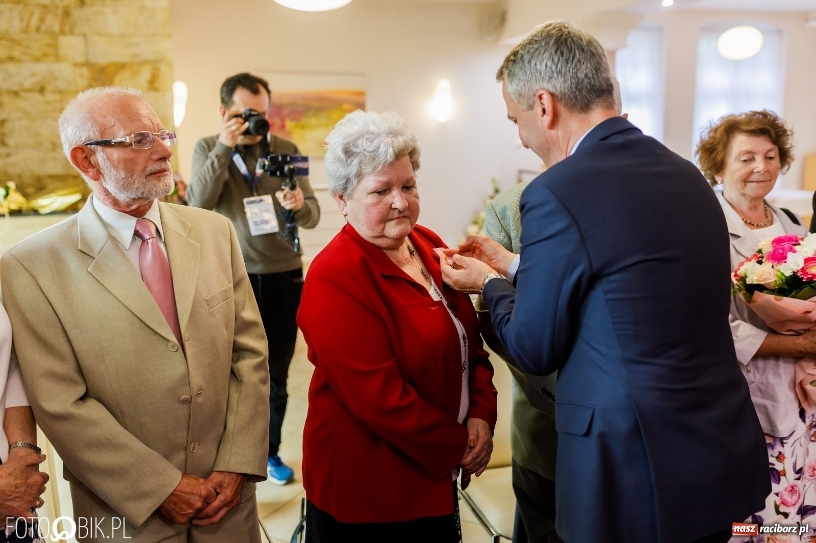 Zdjęcie w galerii na portalu naszraciborz.pl: Złote gody małżeńskie w raciborskim USC [FOTO] wiadomości z regionu