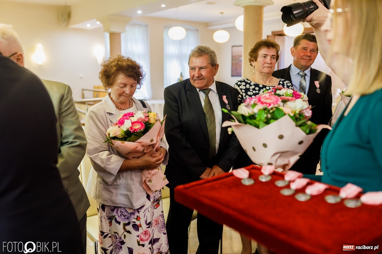 Zdjęcie w galerii na portalu naszraciborz.pl: Złote gody małżeńskie w raciborskim USC [FOTO] wiadomości z regionu