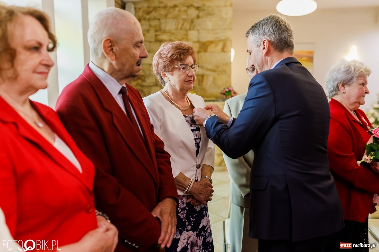 Zdjęcie w galerii na portalu naszraciborz.pl: Złote gody małżeńskie w raciborskim USC [FOTO] wiadomości z regionu