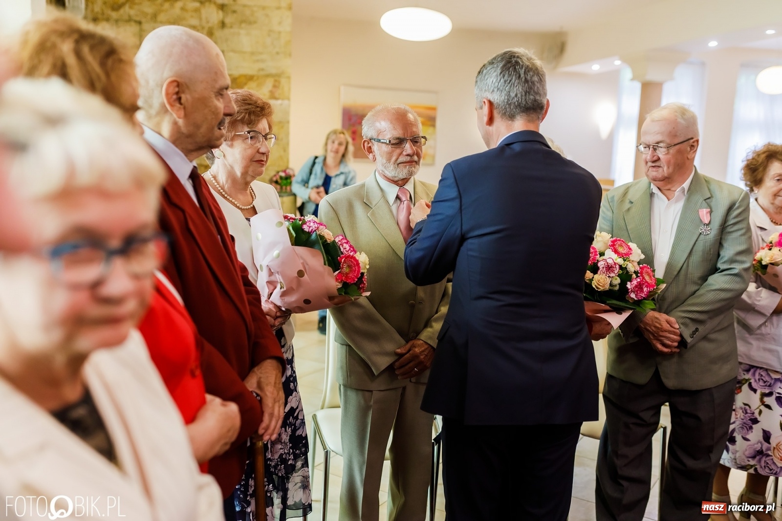 Zdjęcie w galerii na portalu naszraciborz.pl: Złote gody małżeńskie w raciborskim USC [FOTO] wiadomości z regionu