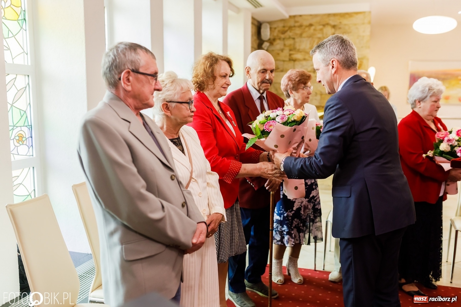 Zdjęcie w galerii na portalu naszraciborz.pl: Złote gody małżeńskie w raciborskim USC [FOTO] wiadomości z regionu