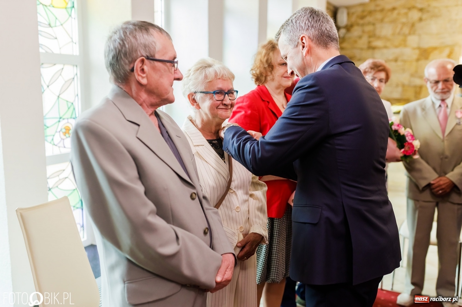 Zdjęcie w galerii na portalu naszraciborz.pl: Złote gody małżeńskie w raciborskim USC [FOTO] wiadomości z regionu
