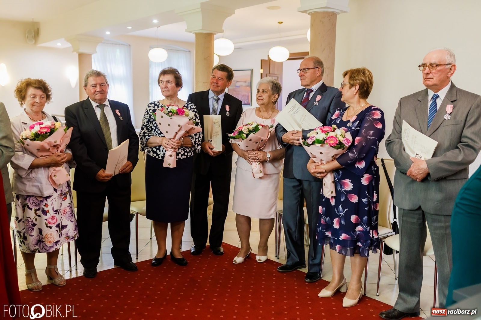 Zdjęcie w galerii na portalu naszraciborz.pl: Złote gody małżeńskie w raciborskim USC [FOTO] wiadomości z regionu
