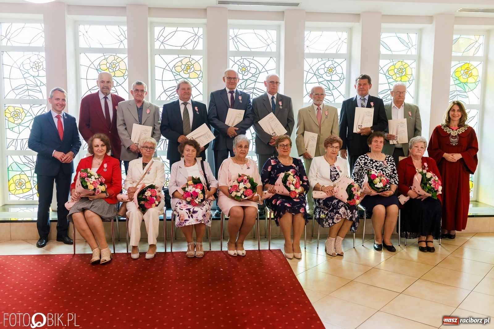 Zdjęcie w galerii na portalu naszraciborz.pl: Złote gody małżeńskie w raciborskim USC [FOTO] wiadomości z regionu