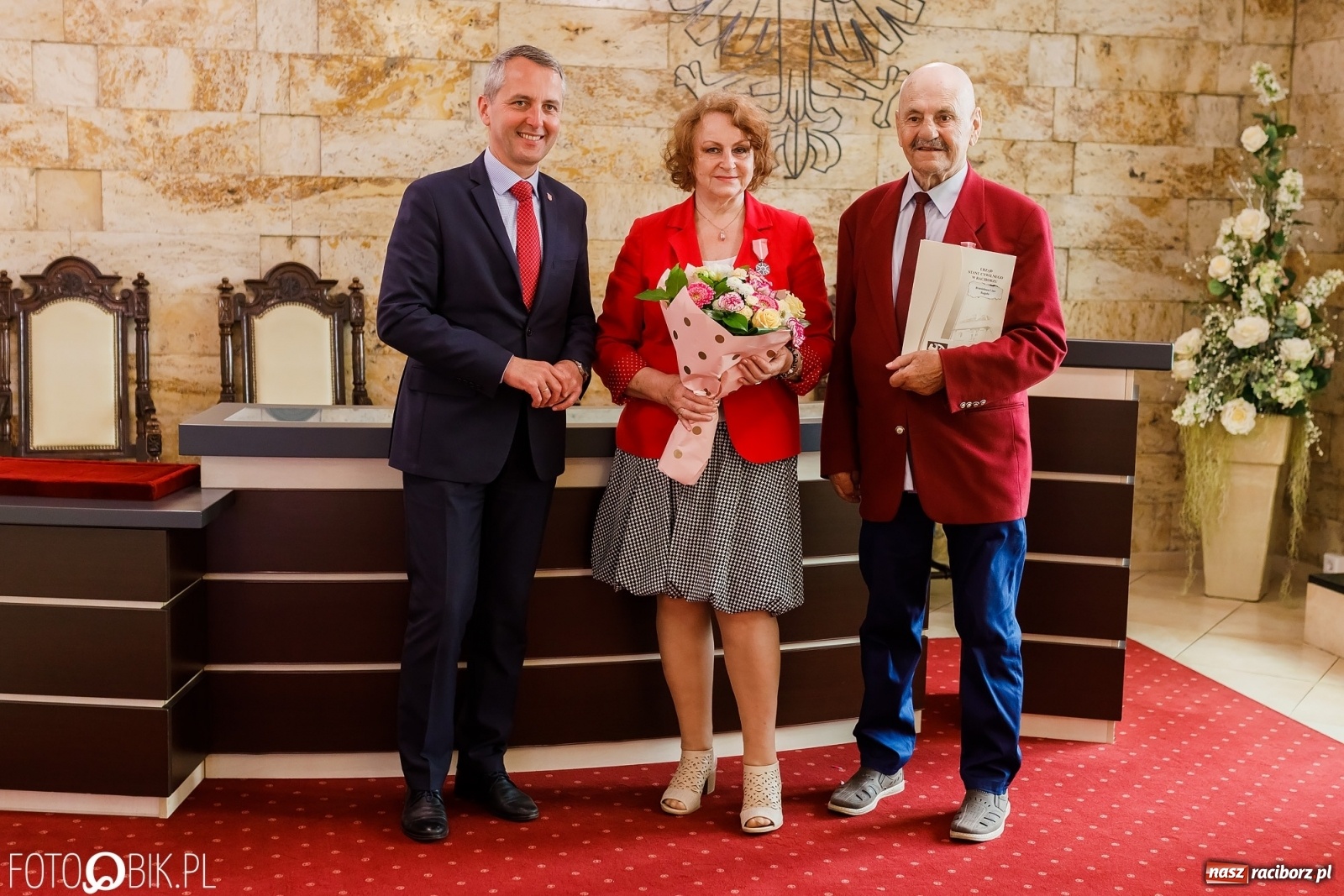 Zdjęcie w galerii na portalu naszraciborz.pl: Złote gody małżeńskie w raciborskim USC [FOTO] wiadomości z regionu
