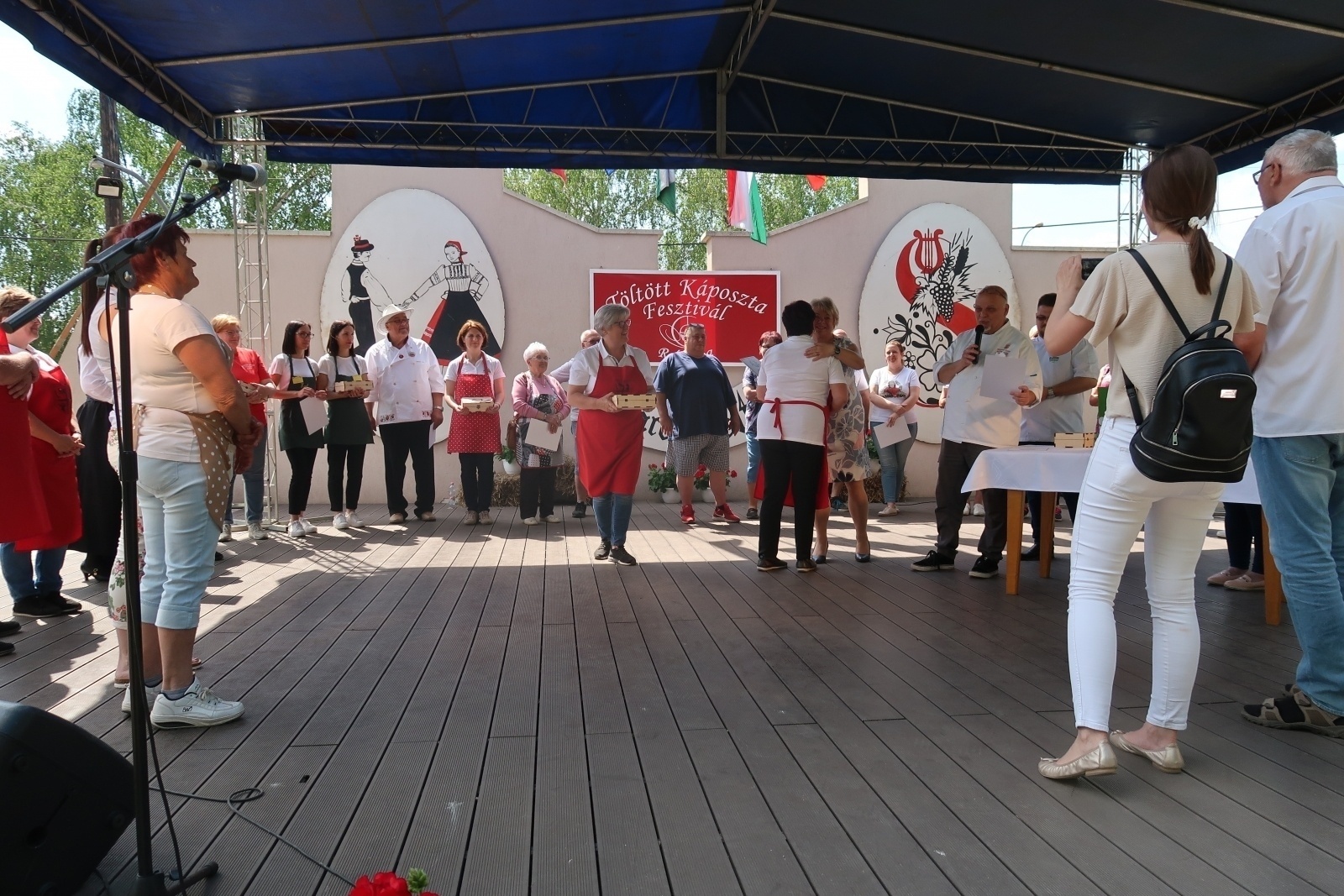 Zdjęcie w galerii na portalu naszraciborz.pl: Delegacja z Krzyżanowic na Festiwalu Mniejszości Narodowych i Święcie Kapusty w Ratce [FOTO] wiadomości z regionu