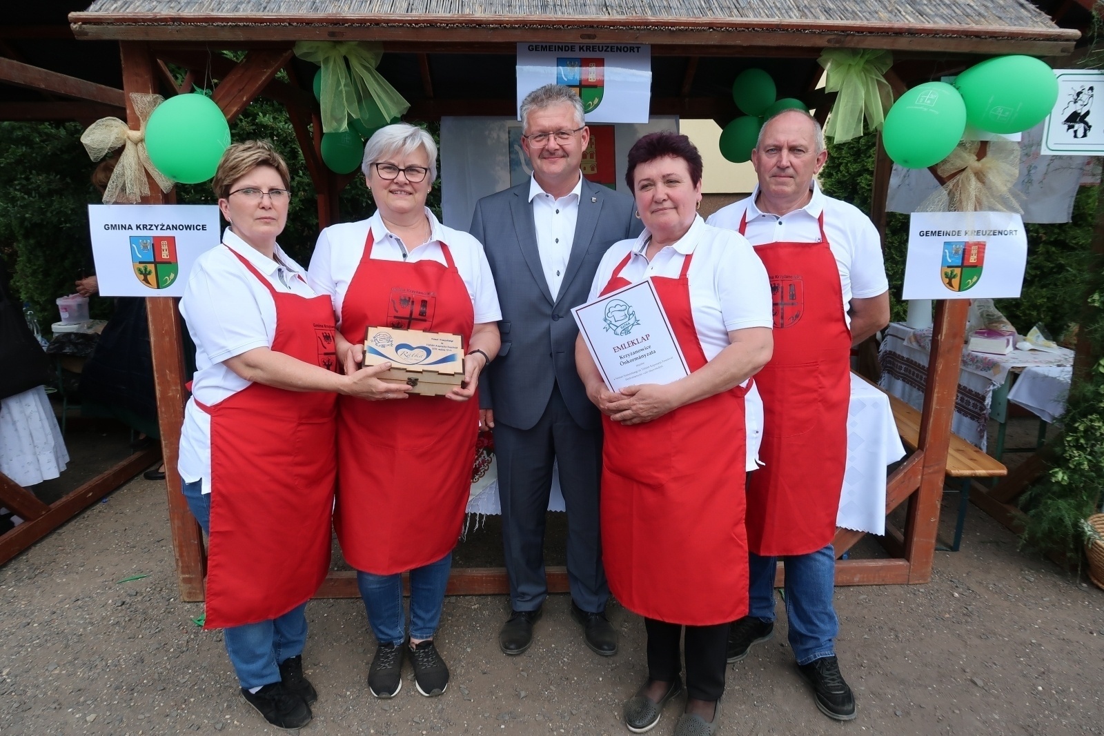 Zdjęcie w galerii na portalu naszraciborz.pl: Delegacja z Krzyżanowic na Festiwalu Mniejszości Narodowych i Święcie Kapusty w Ratce [FOTO] wiadomości z regionu