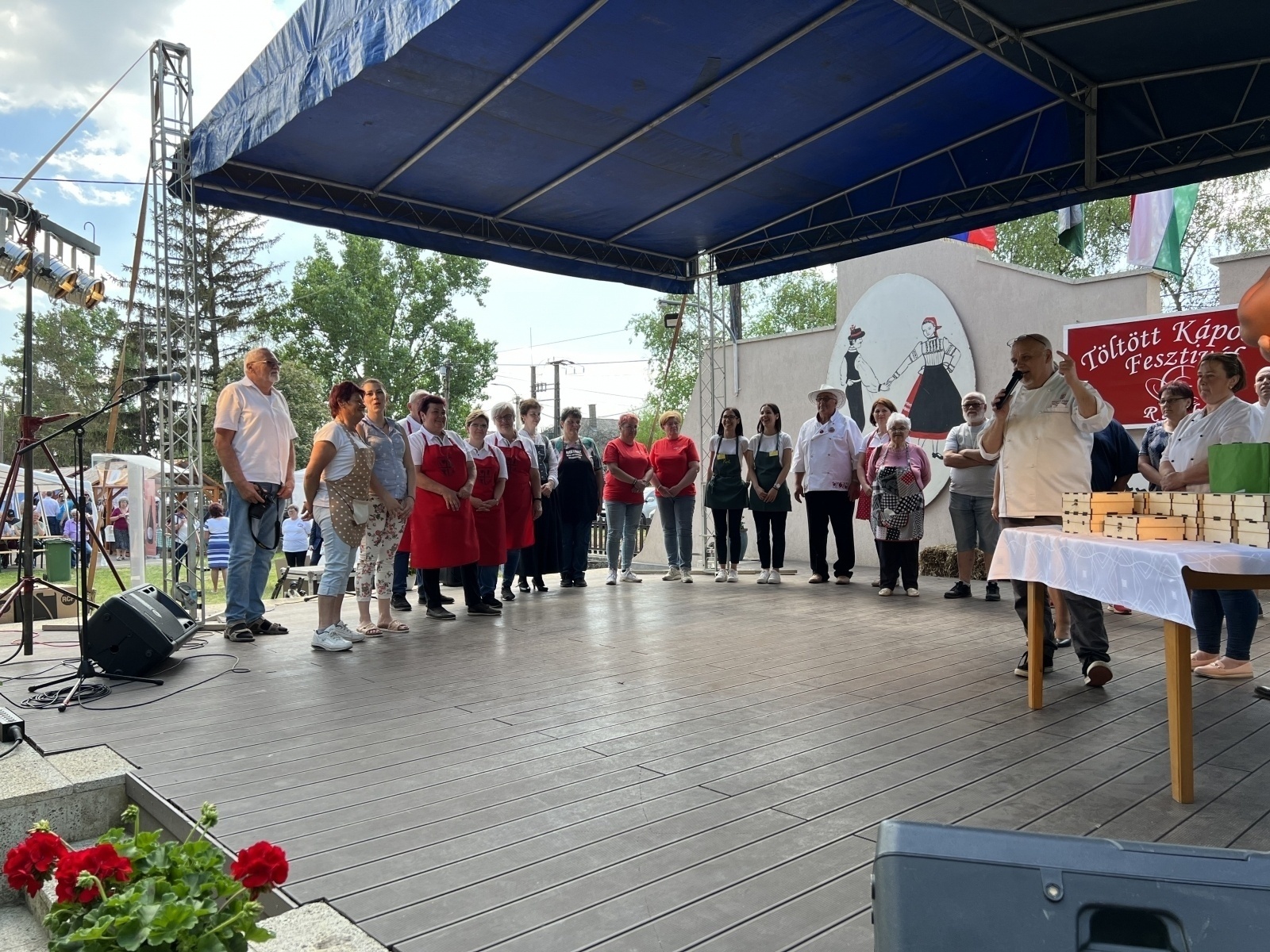 Zdjęcie w galerii na portalu naszraciborz.pl: Delegacja z Krzyżanowic na Festiwalu Mniejszości Narodowych i Święcie Kapusty w Ratce [FOTO] wiadomości z regionu