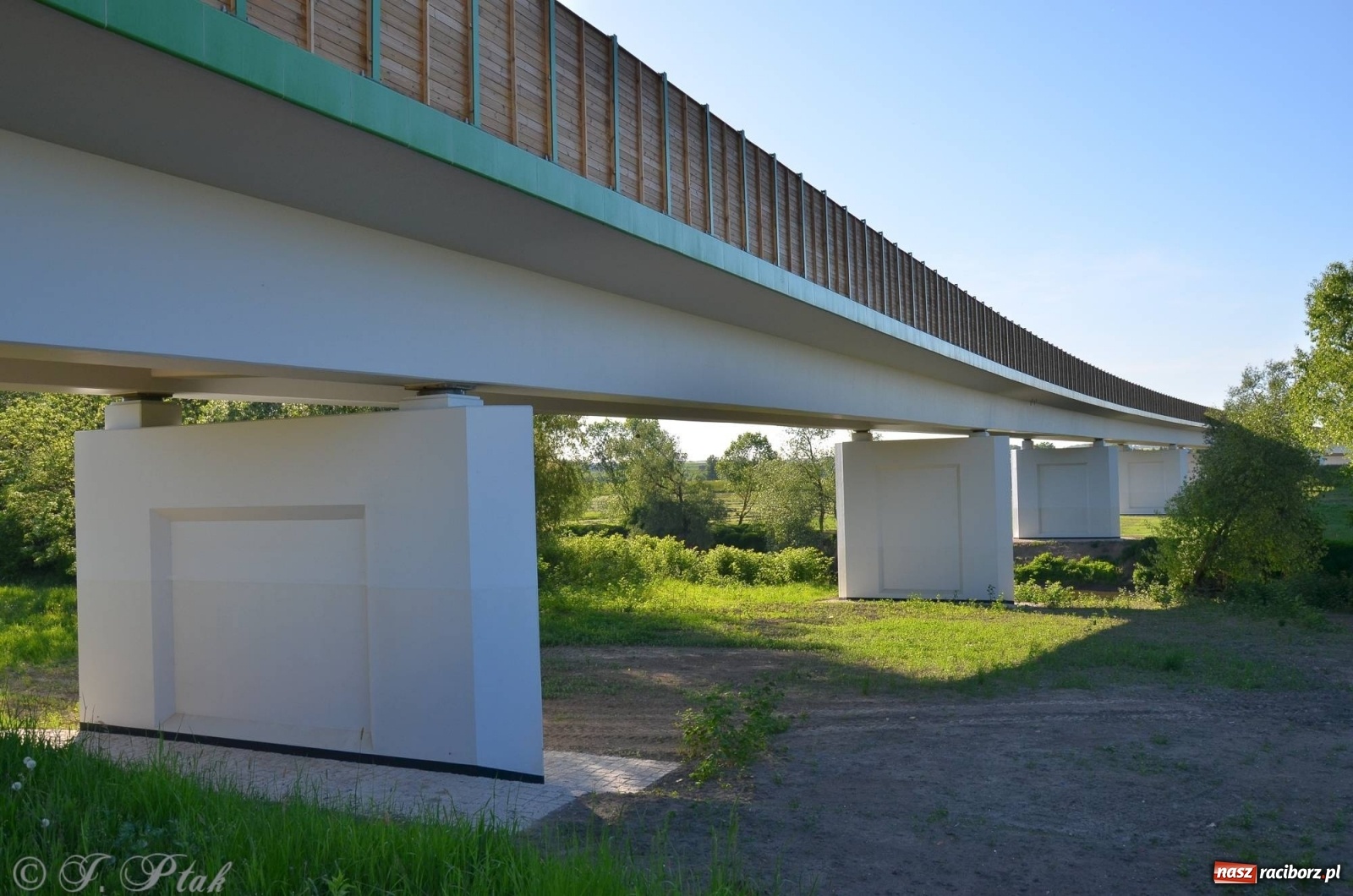 Zdjęcie w galerii na portalu naszraciborz.pl: Obwodnica i okolice. Tak zagospodarowano teren wokół nowej drogi wiadomości z regionu