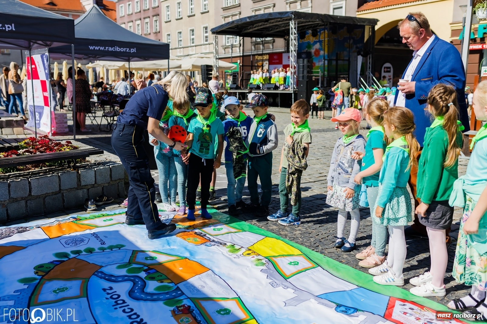 Zdjęcie w galerii na portalu naszraciborz.pl: Festyn ekologiczny na raciborskim Rynku [FOTO i WIDEO] wiadomości z regionu
