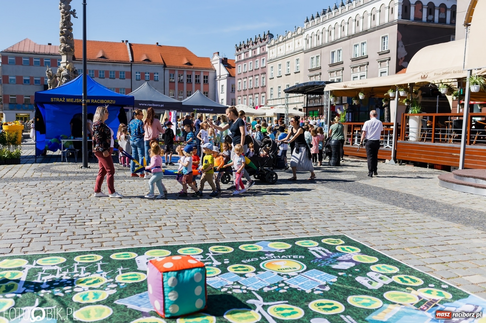 Zdjęcie w galerii na portalu naszraciborz.pl: Festyn ekologiczny na raciborskim Rynku [FOTO i WIDEO] wiadomości z regionu