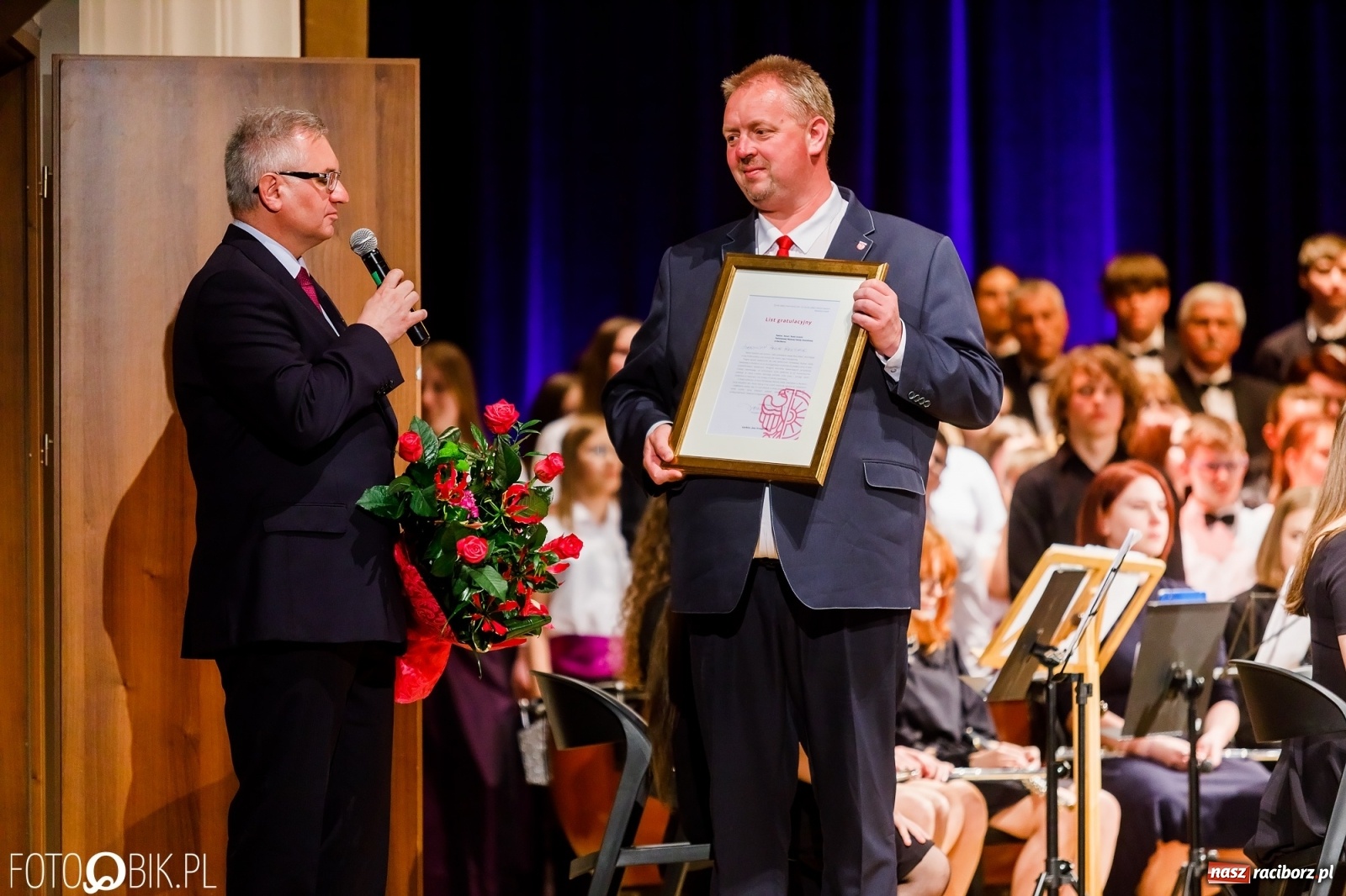 Zdjęcie w galerii na portalu naszraciborz.pl: Koncert jubileuszowy na 20-lecie raciborskiej PWSZ wiadomości z regionu