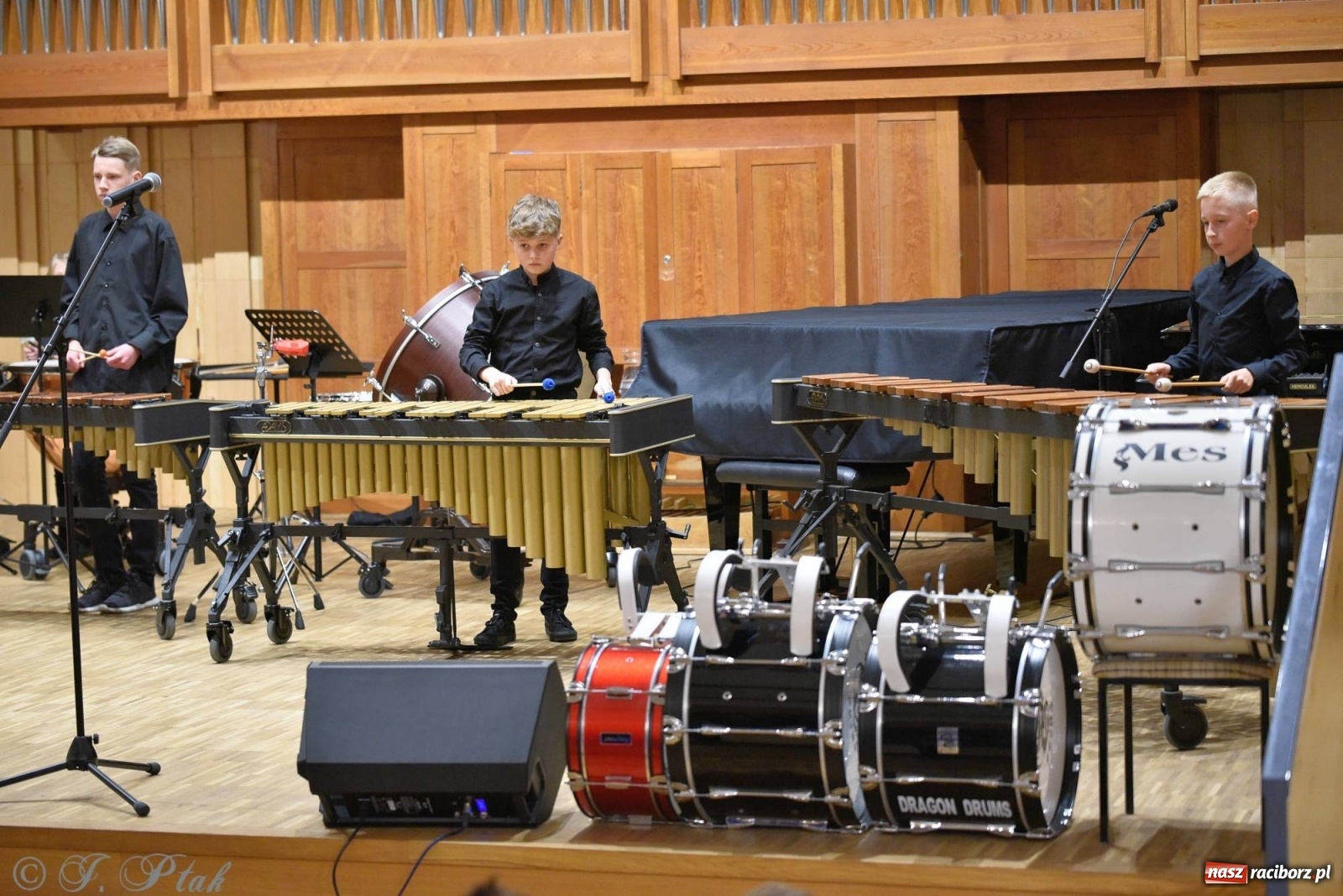 Zdjęcie w galerii na portalu naszraciborz.pl: Koncert perkusyjny w raciborskiej szkole muzycznej wiadomości z regionu