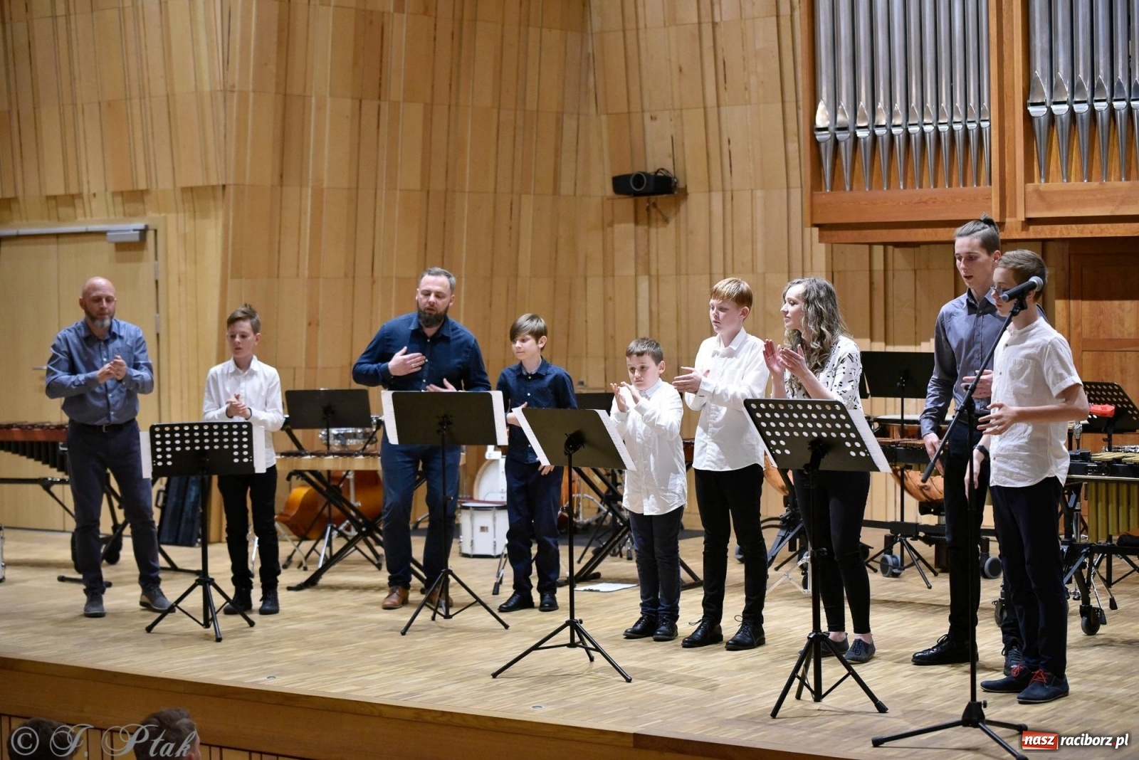 Zdjęcie w galerii na portalu naszraciborz.pl: Koncert perkusyjny w raciborskiej szkole muzycznej wiadomości z regionu