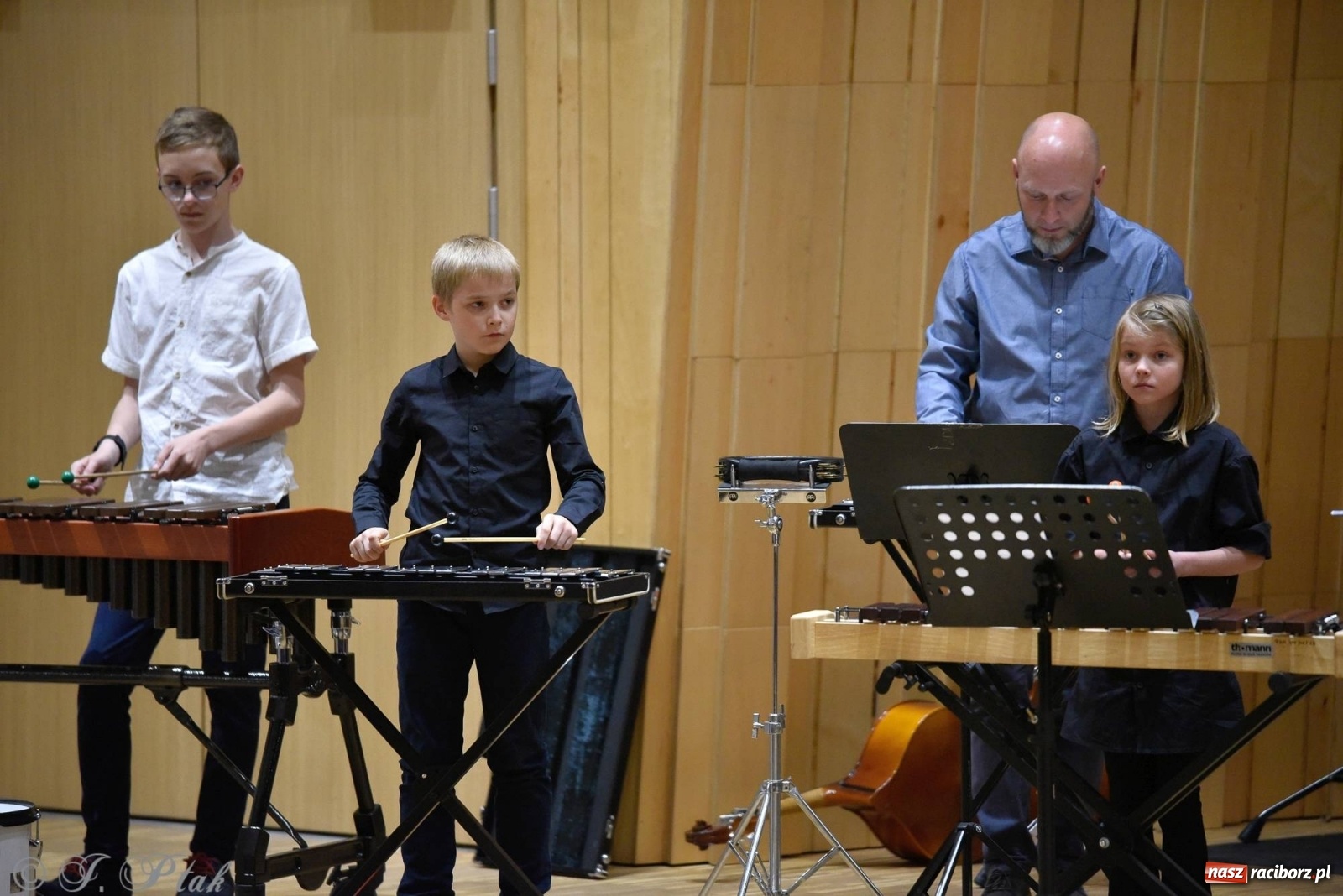 Zdjęcie w galerii na portalu naszraciborz.pl: Koncert perkusyjny w raciborskiej szkole muzycznej wiadomości z regionu