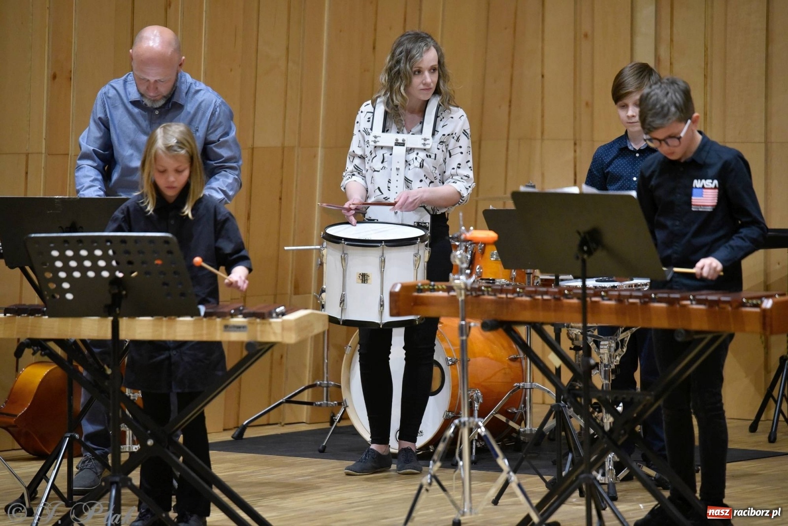 Zdjęcie w galerii na portalu naszraciborz.pl: Koncert perkusyjny w raciborskiej szkole muzycznej wiadomości z regionu