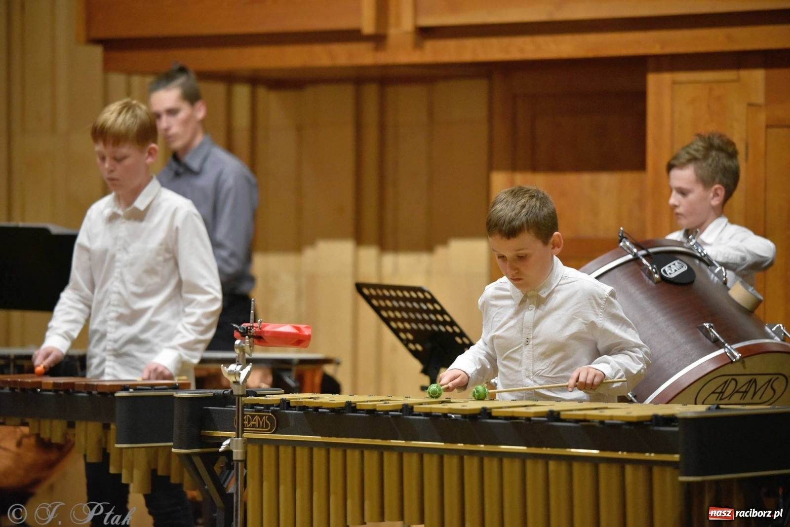 Zdjęcie w galerii na portalu naszraciborz.pl: Koncert perkusyjny w raciborskiej szkole muzycznej wiadomości z regionu