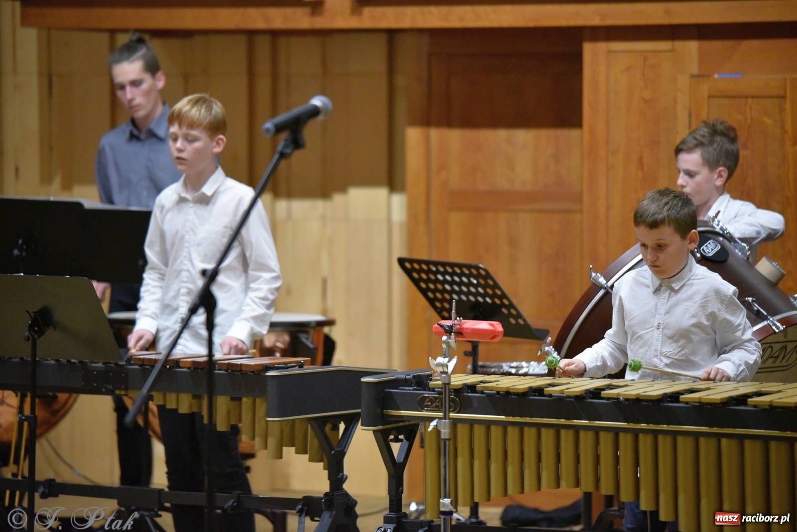 Zdjęcie w galerii na portalu naszraciborz.pl: Koncert perkusyjny w raciborskiej szkole muzycznej wiadomości z regionu