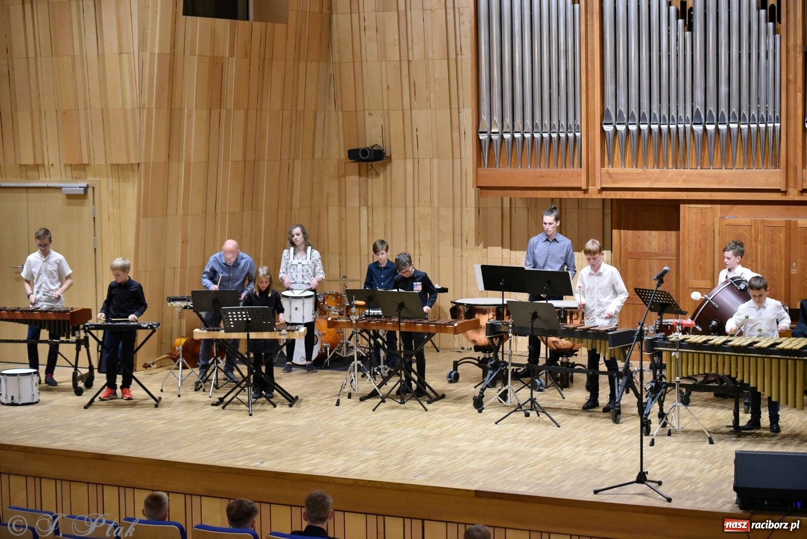 Zdjęcie w galerii na portalu naszraciborz.pl: Koncert perkusyjny w raciborskiej szkole muzycznej wiadomości z regionu