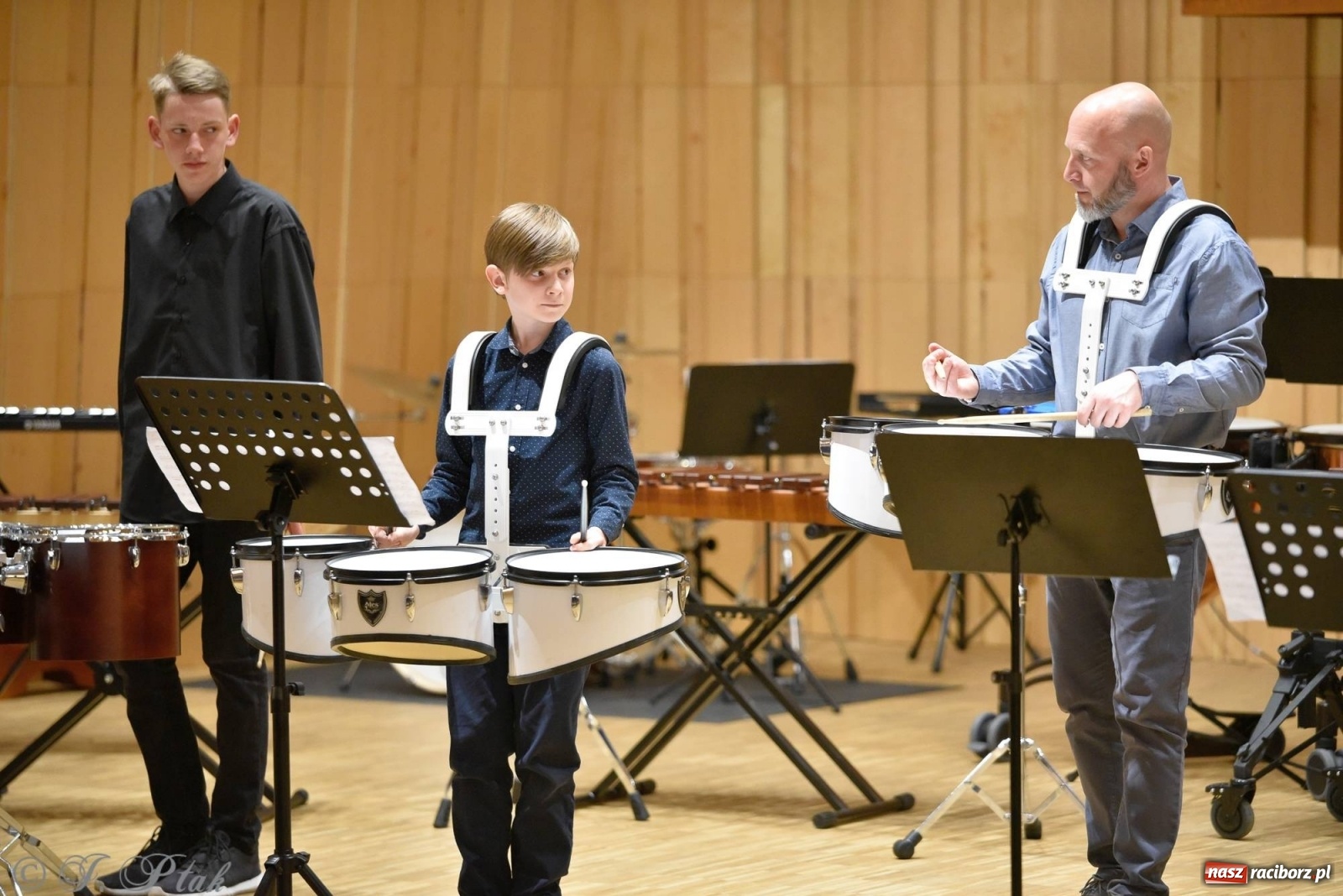 Zdjęcie w galerii na portalu naszraciborz.pl: Koncert perkusyjny w raciborskiej szkole muzycznej wiadomości z regionu
