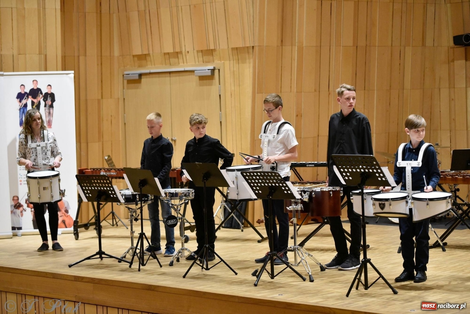 Zdjęcie w galerii na portalu naszraciborz.pl: Koncert perkusyjny w raciborskiej szkole muzycznej wiadomości z regionu