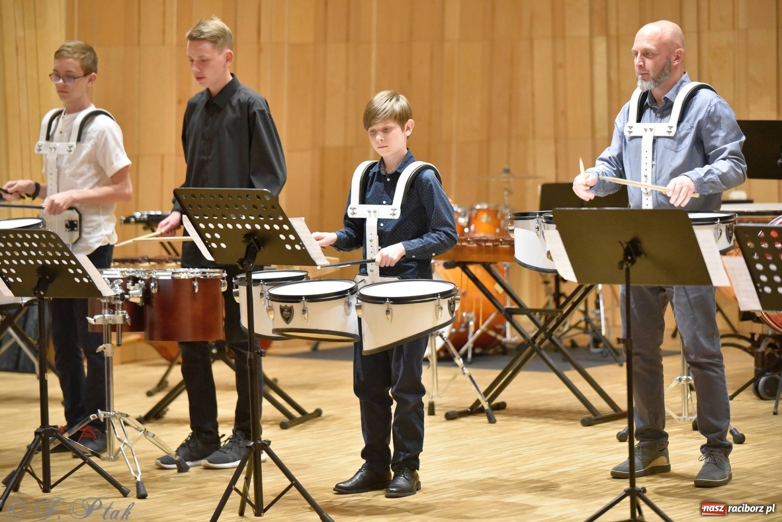 Zdjęcie w galerii na portalu naszraciborz.pl: Koncert perkusyjny w raciborskiej szkole muzycznej wiadomości z regionu