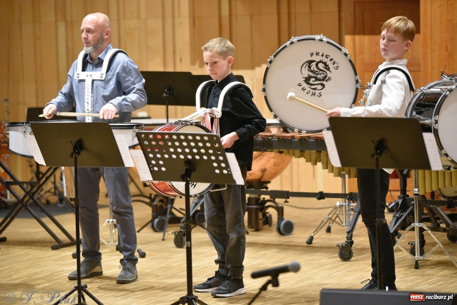 Zdjęcie w galerii na portalu naszraciborz.pl: Koncert perkusyjny w raciborskiej szkole muzycznej wiadomości z regionu