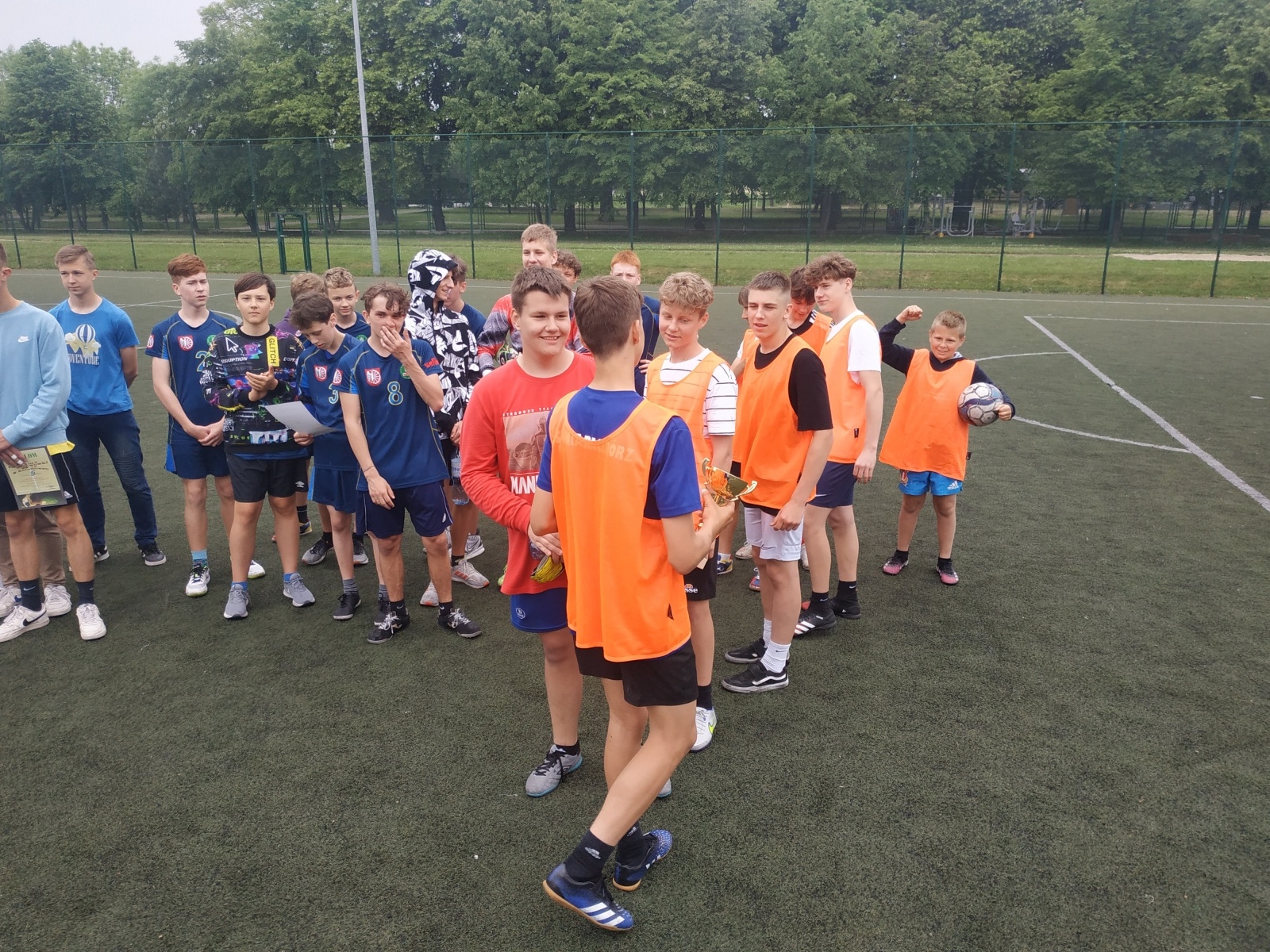 Zdjęcie w galerii na portalu naszraciborz.pl: Piłka nożna. Uczniowie Piętnastki najlepsi w mieście [FOTO] wiadomości z regionu