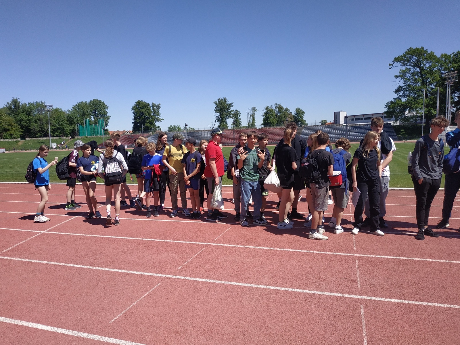 Zdjęcie w galerii na portalu naszraciborz.pl: Lekkoatleci ZSOMS z awansem do finału wojewódzkiego [FOTO] wiadomości z regionu