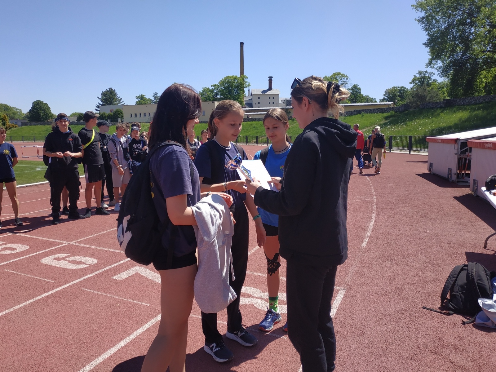 Zdjęcie w galerii na portalu naszraciborz.pl: Lekkoatleci ZSOMS z awansem do finału wojewódzkiego [FOTO] wiadomości z regionu