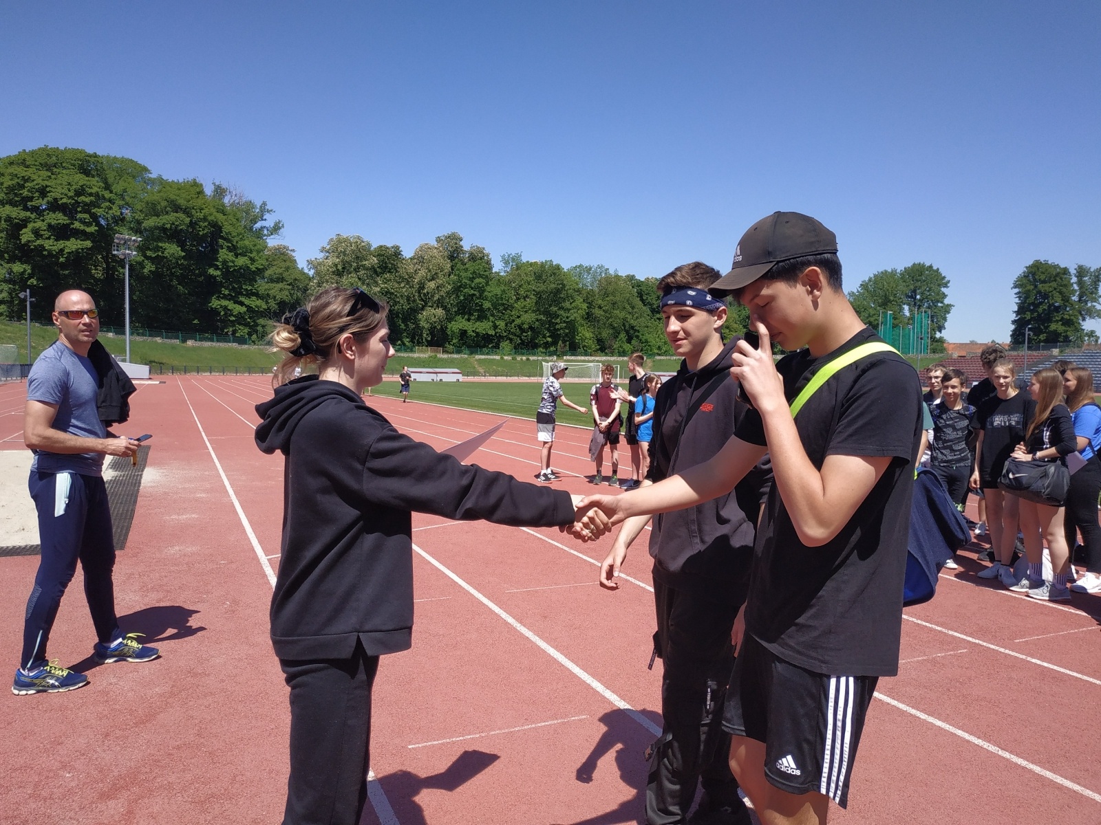 Zdjęcie w galerii na portalu naszraciborz.pl: Lekkoatleci ZSOMS z awansem do finału wojewódzkiego [FOTO] wiadomości z regionu