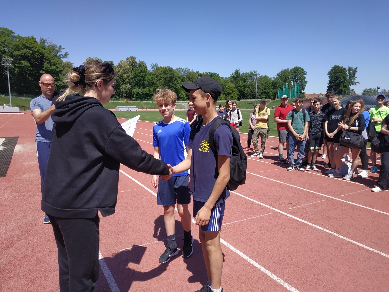 Zdjęcie w galerii na portalu naszraciborz.pl: Lekkoatleci ZSOMS z awansem do finału wojewódzkiego [FOTO] wiadomości z regionu