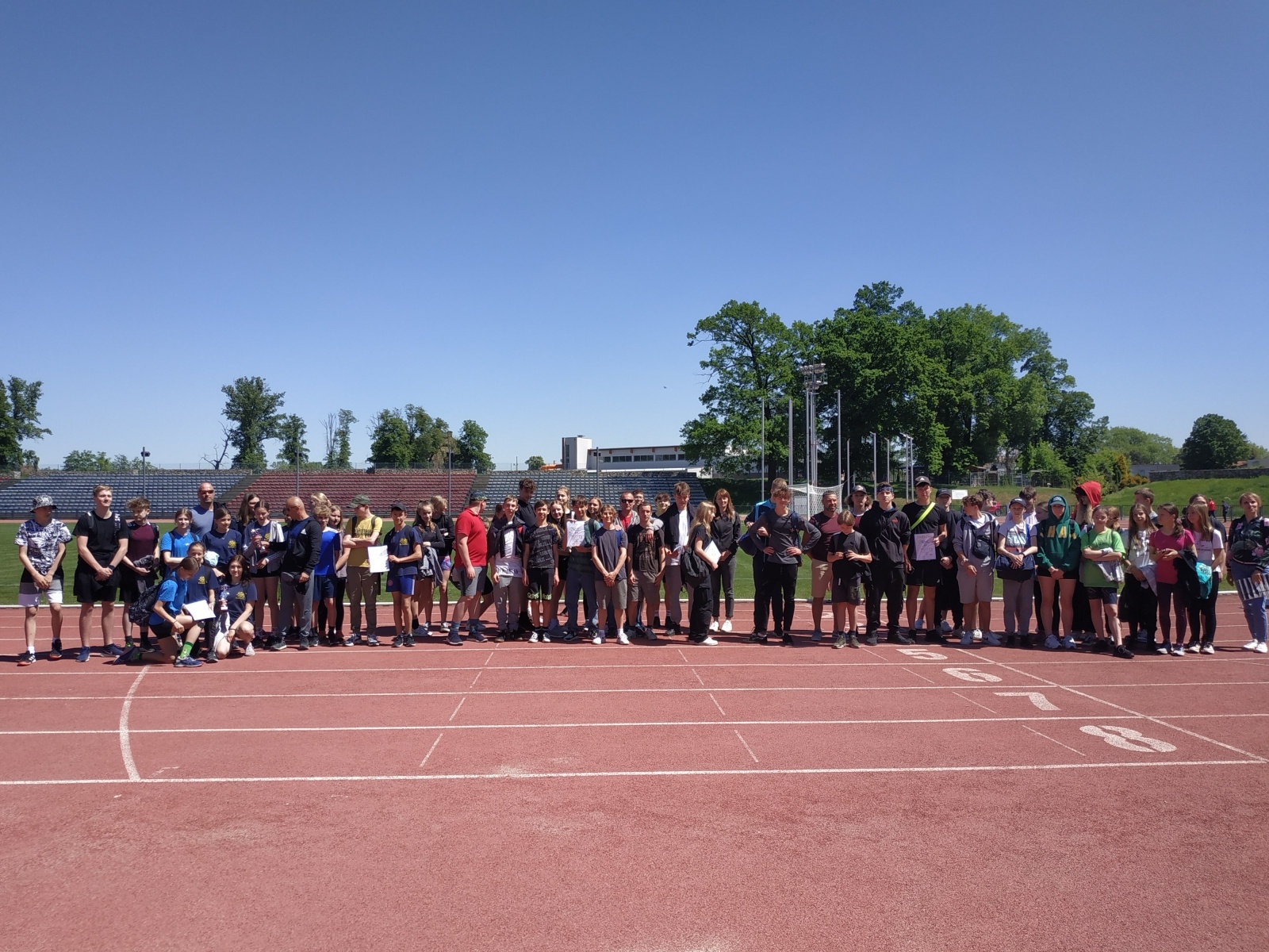 Zdjęcie w galerii na portalu naszraciborz.pl: Lekkoatleci ZSOMS z awansem do finału wojewódzkiego [FOTO] wiadomości z regionu