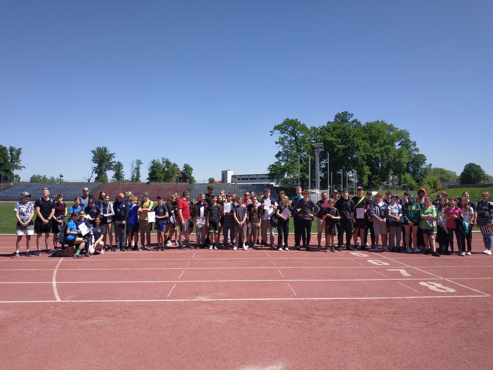 Zdjęcie w galerii na portalu naszraciborz.pl: Lekkoatleci ZSOMS z awansem do finału wojewódzkiego [FOTO] wiadomości z regionu