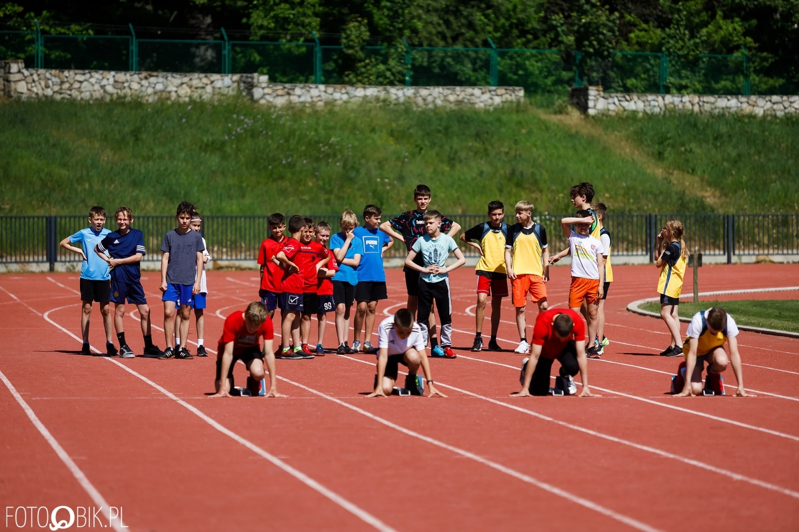 Zdjęcie w galerii na portalu naszraciborz.pl: Lekkoatleci ZSOMS z awansem do finału wojewódzkiego [FOTO] wiadomości z regionu